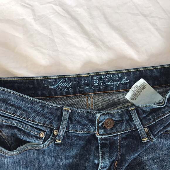 Levis  bold curve skinny boot 27 - Picture 7 of 8